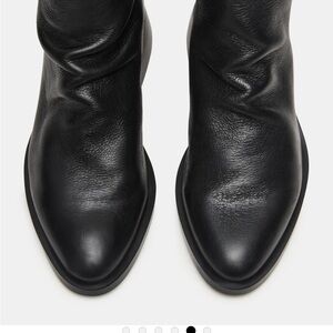 Steve Madden Black Ankle Boots